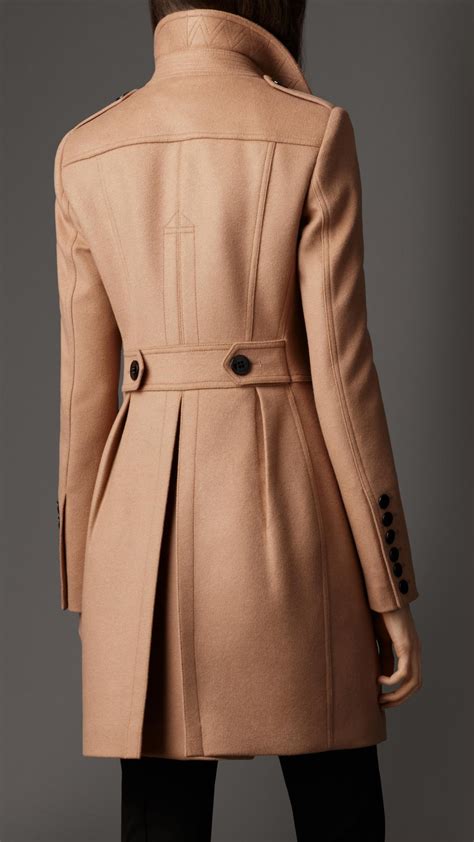 burberry wollmantel beige|burberry wool coats for women.